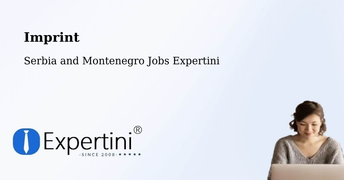 Imprint – Tweed - Serbia and Montenegro Jobs Expertini